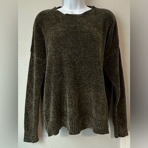 Forever 21 Women’s Olive Green Long Sleeve Sweater Size Small
